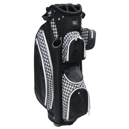 Rj Sports RJ Sports PA1078 Paradise Deluxe Ladies Golf Bags - Houndstooth - 36 x 13 x 10 in. PA1078